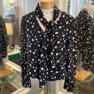 Ted Baker B/W blouse size 1